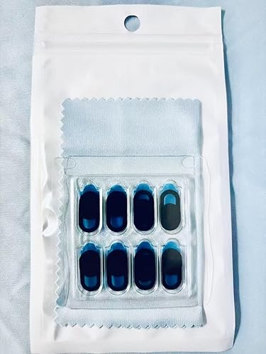 Funda deslizante para cámara de laptop, paquete de 8 fundas para cámara web, cubierta para cámara de teléfono, cubierta ultrafina para cámara de