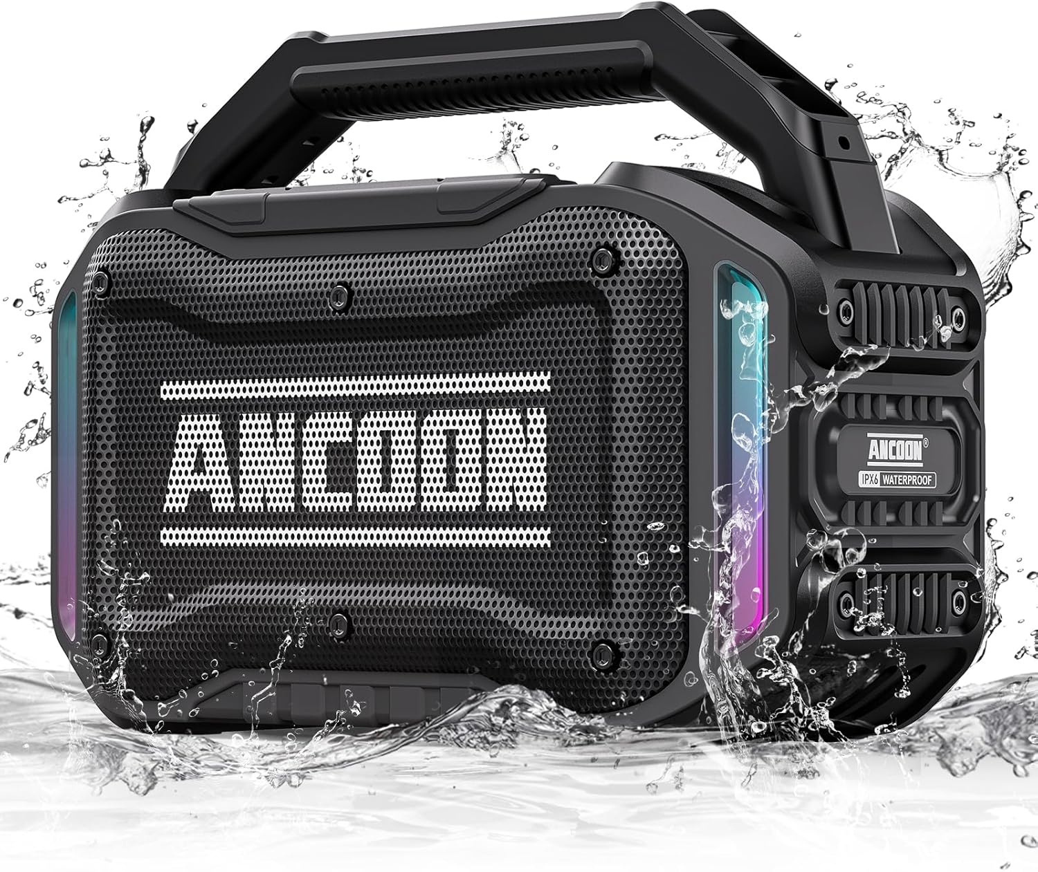 Speakers Bluetooth Wireless: 80W(Peak) Loud Speaker with Bass