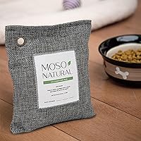 Vista 7 de Moso Natural Bolsa purificadora de aire de 7.05 oz (paquete de 3) HGTV Editor's Pick Absorbedor de olores de carbón de bambú premium para el hogar