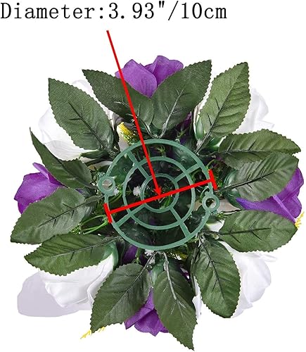 Miniatura 5 de LANLONG Paquete de 2 piezas de decoración para el hogar de boda, diseño de flores, camino de flores, cristal, acrílico, dorado, con 2 paquetes de