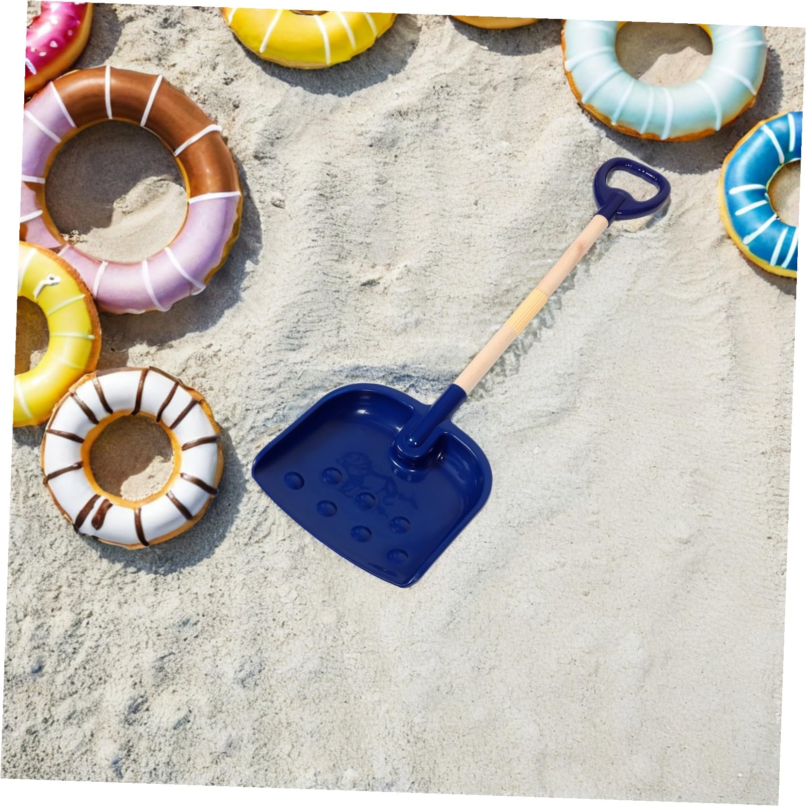 Palas de Playa para Excavar, Juego de 2 de Plástico Reforzado