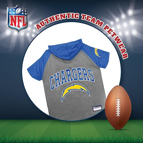 Vista 146 de NFL sudadera con capucha tee para perros y gatos. Fútbol perro sudadera con capucha playera disponible en todos los equipos de 32 NFL. cuttest