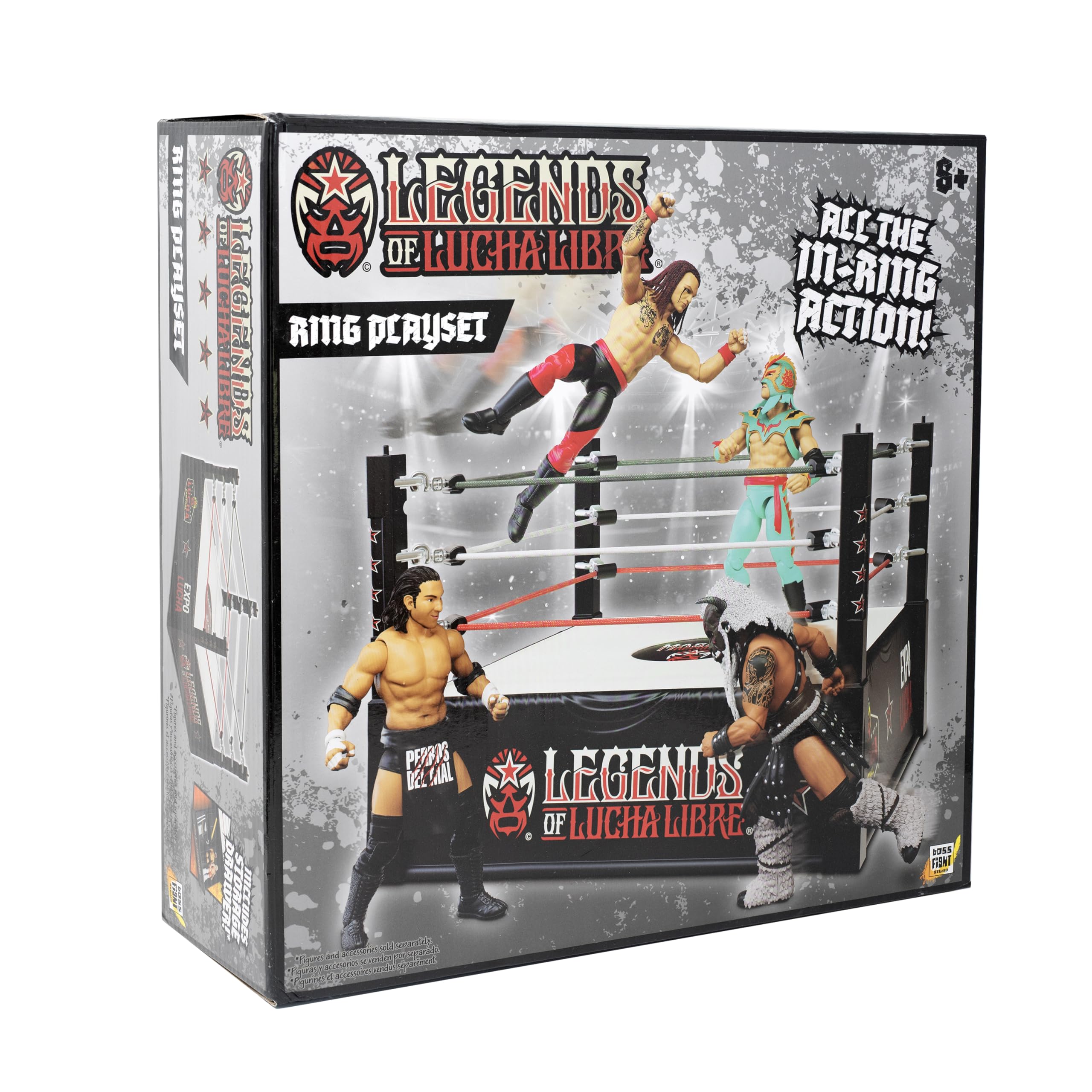 Amazon.co.jp: Boss Fight Legends of Lucha Libre Ring for