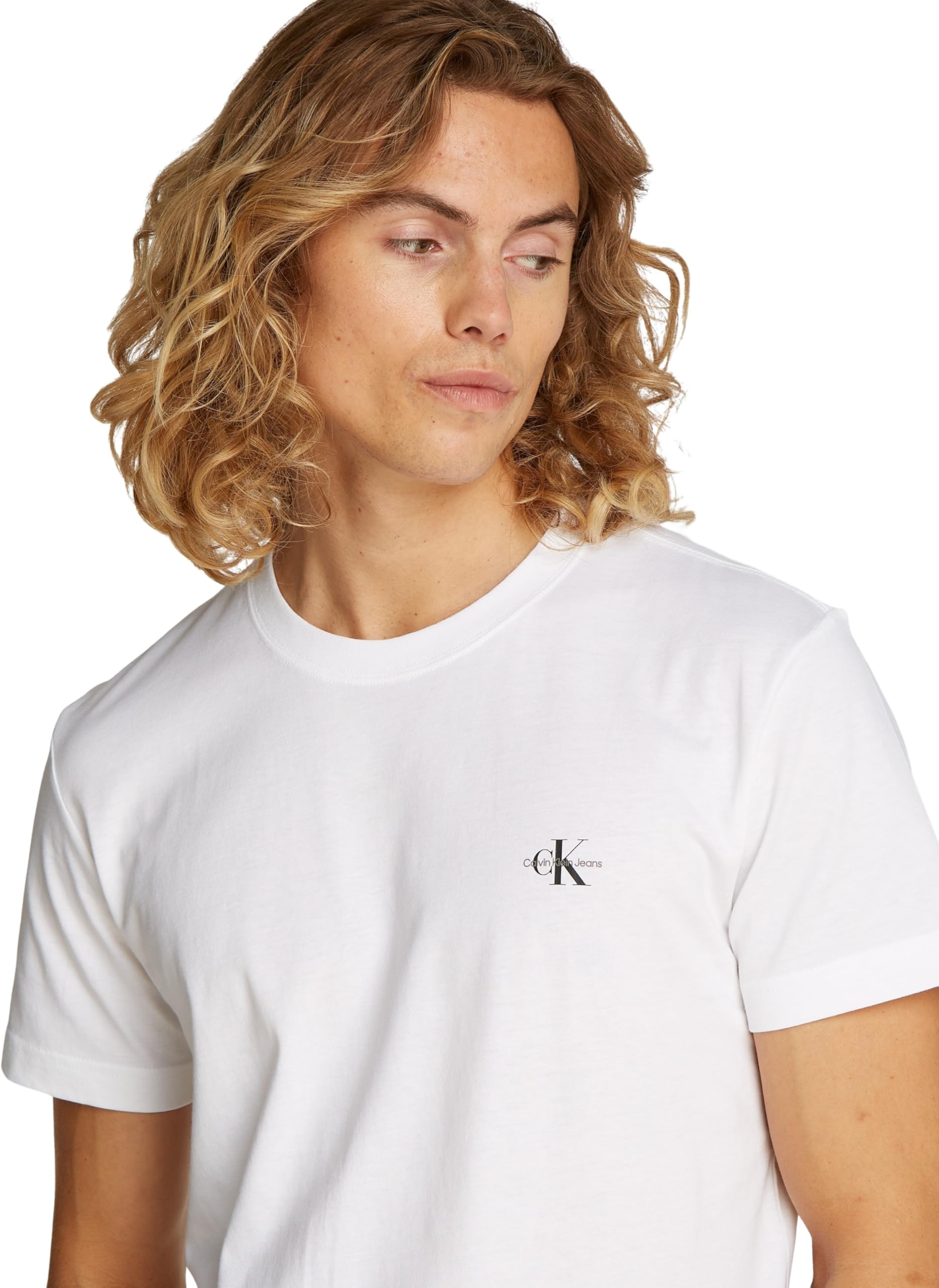 Calvin Klein Magliette a Maniche Corte (Pacco da 2) Uomo