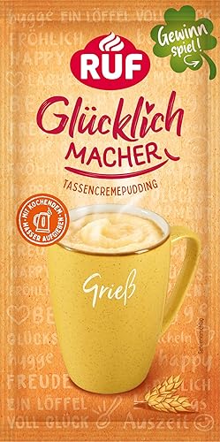 RUF Glücklichmacher Tassenpudding Grieß