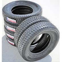 Set of 6 SIX Transeagle TE118 Premium Trailer Tires-ST205/75D15 205/75-15 205/75/15 101G Load Range C LRC 6-Ply BSW Black Side Wall