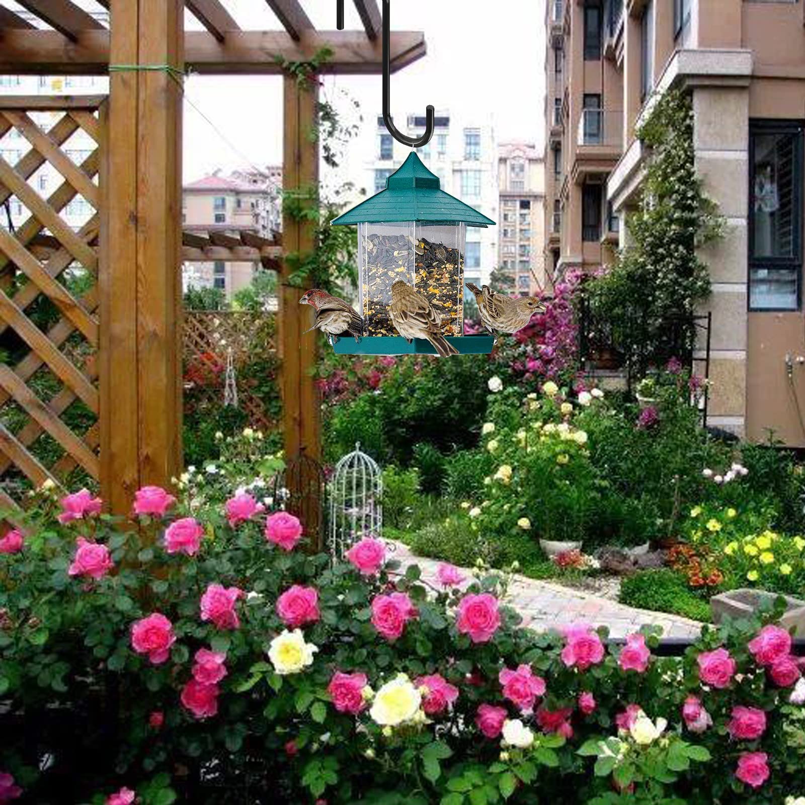 BESPORTBLE 10 Stuks Tuin Decoratieve Kolomkappen Hek Decor Accessoire