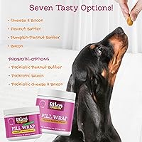 Vista 6 de Bolsillo Pastillero de Riley para Perros - Pasta de Píldoras Sabrosa con Sabor a Queso y Tocino para Perros - Envuelve Píldoras, Cápsulas, Tabletas