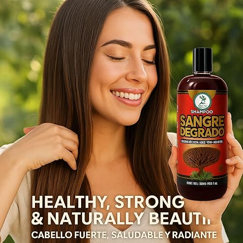 Miniatura 7 de HIGH SUPREME Sangre de Grado, Aloe Vera y Romero (Sabila & Romero) Champú a base de hierbas, 16.9 onzas líquidas de fórmula natural fortalecedora y