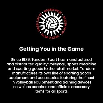 Tandem Sport Straighter Way Volleyball Training Aid - Volleyball Training Sleeves - Training for Passing and Setting Technique - 3 Levels of Resistance - Grey