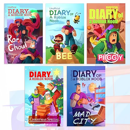 Miniatura 5 de Robloxia Kid - Diario de un Roblox Noob Caja 1 - 5 historias de aventuras de videojuegos para niños pequeños y aficionados a los juegos