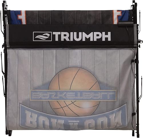 Miniatura 9 de TRIUMPH Sports Run n Gun Arcade Basketball Shootout - 8 modos de juego - Montaje rápido y fácil - Se pliega 100% plano para un almacenamiento