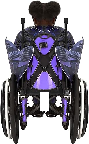 Miniatura 5 de Jazwares Accesorio para silla de ruedas para niños Adaptive Black Panther  Disfraces para sillas de ruedas