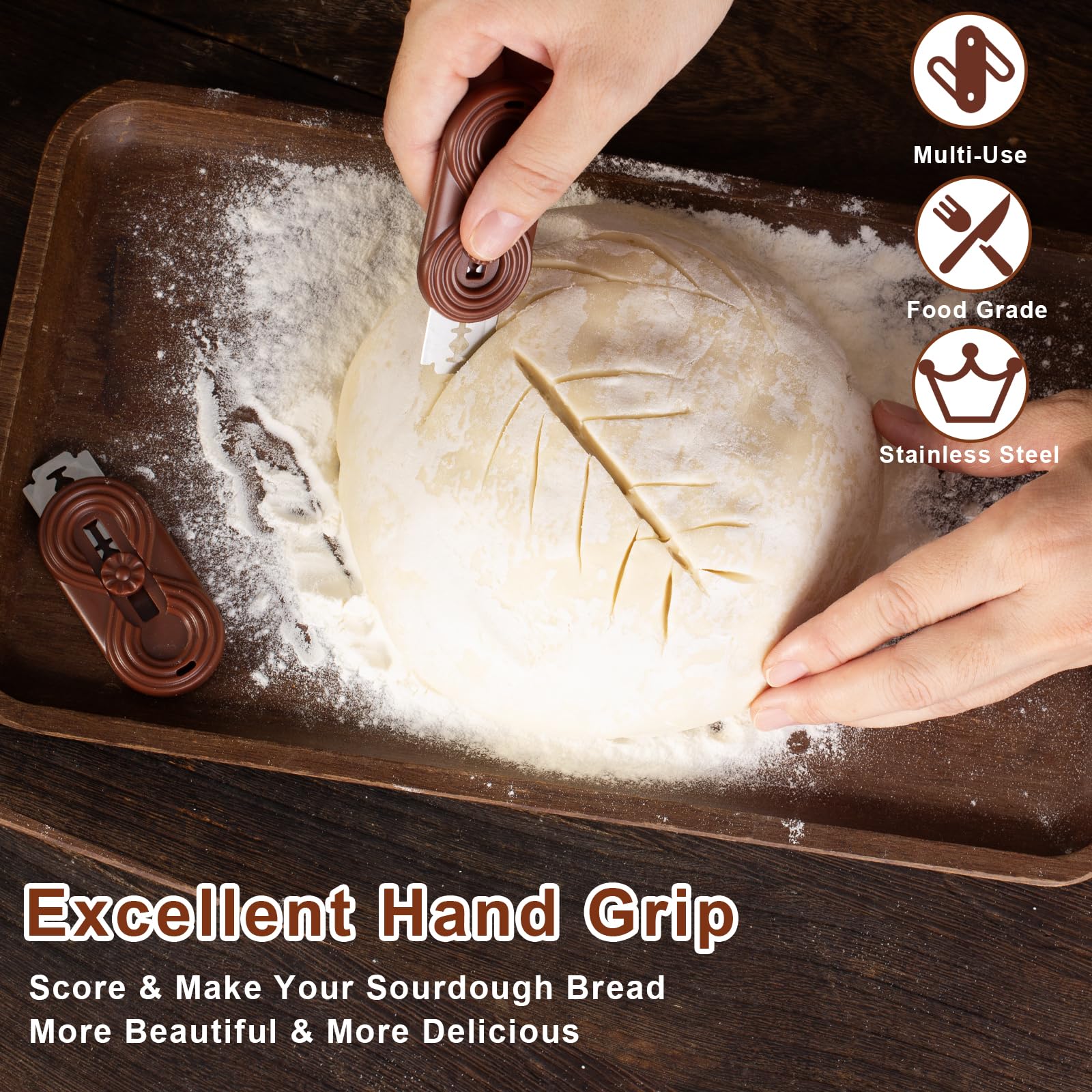 Bread Lame Scoring Knife - Sourdough Tool -3