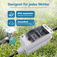 AIFIZO Hordozható Digitális Áramfogyasztásmérő 230V KWH Mérő Lakóautóhoz Elektromos Autóhoz Háztartáshoz Gumikábellel 5