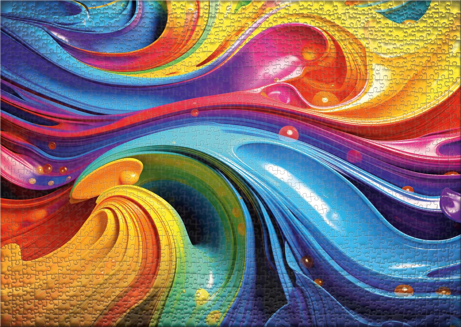 Ulmer Puzzleschmiede, 1000 piece jigsaw puzzle ‘Rainbow Water’ - Image 2