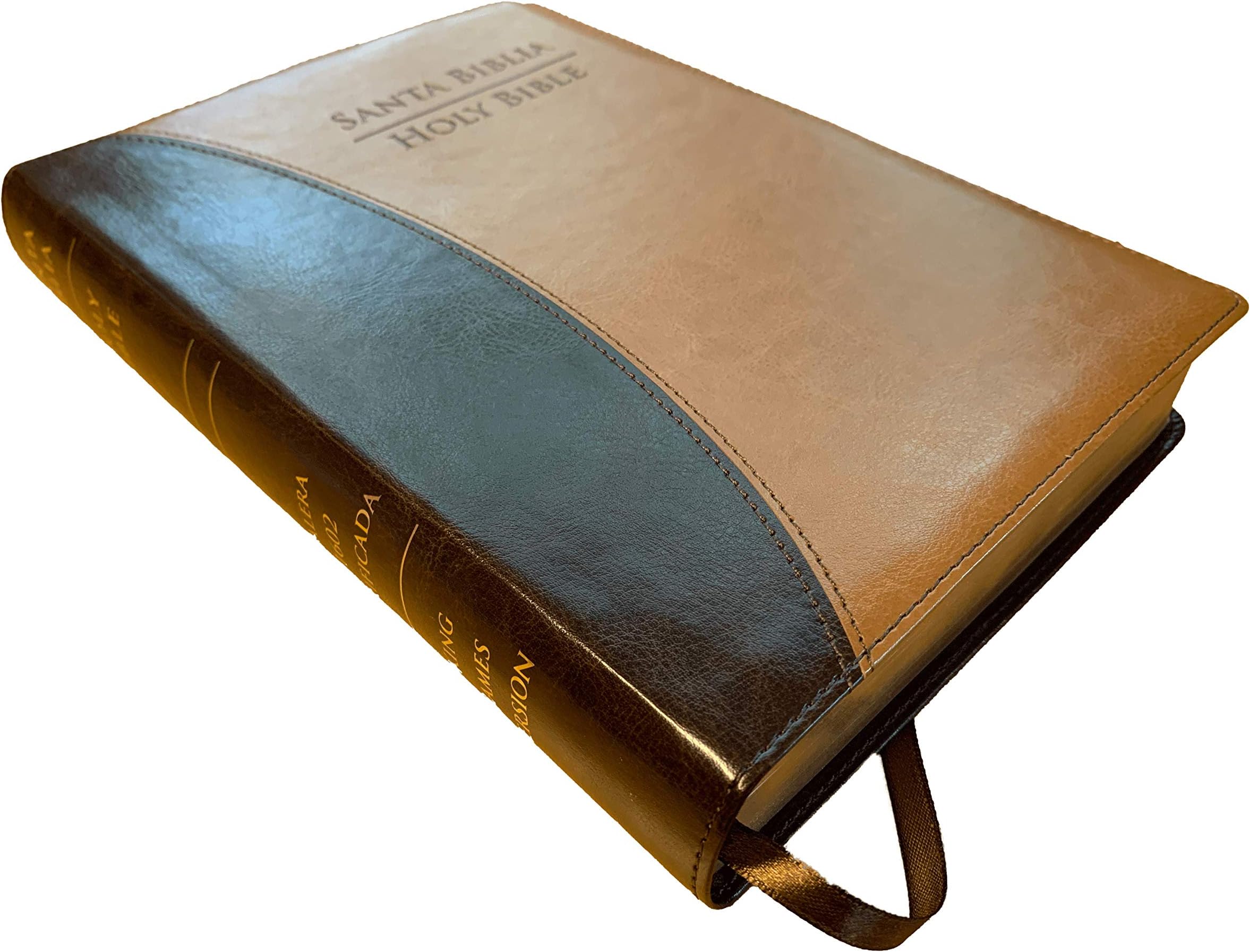 Bilingual Duotone Bible (KJV-Valera 1602 Purified) / Biblia Bilingüe Duotono (Valera 1602 Purificada-KJV Imitation Leather – January 1, 2019