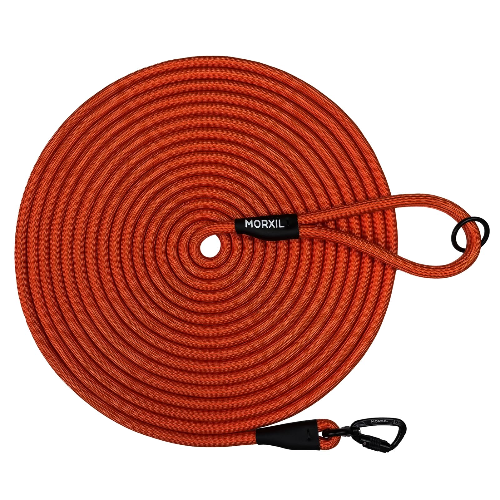 Guinzaglio lungo per cani, 3 m, 9,1 m, 15,2 m, resistente guinzaglio da addestramento per cani, moschettone in alluminio aeronautico, moschettone autobloccante, corda di nylon, cavo di