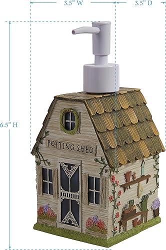 Miniatura 9 de Park Designs Dispensador de jarra de leche antiguo de granja, color gris