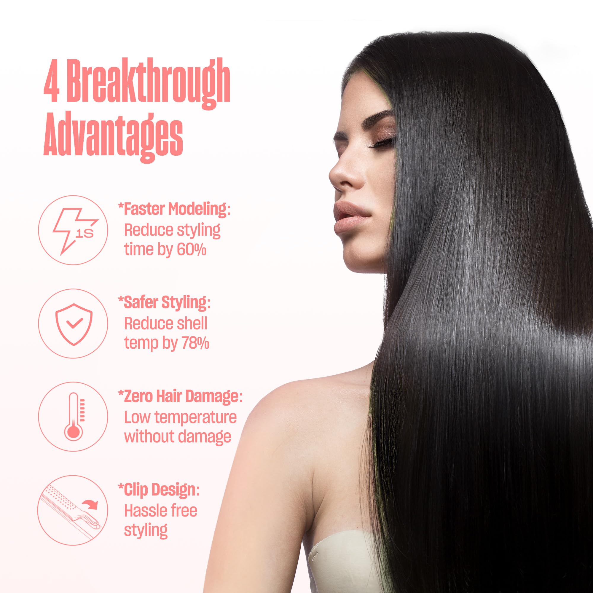 BeKind Flex 2-in-1 Hair Straightener and Curler