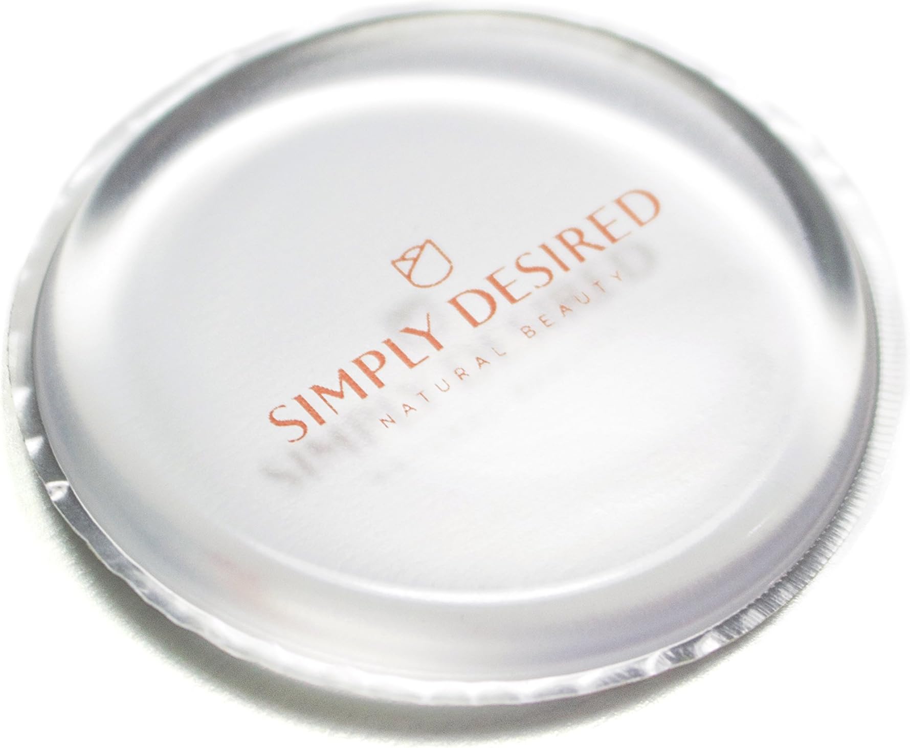 Simply Desired Premium Silicone Makeup Sponge [1 Pack - Round Shape] Better Than Beauty Blender - Best Quality Applicator, Perfect for Liquid Foundation BB CC Cream Concealer Application