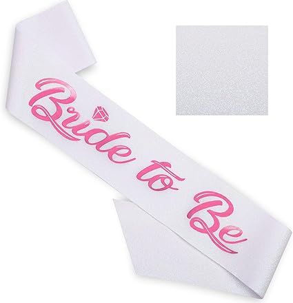 amazon bride to be sash