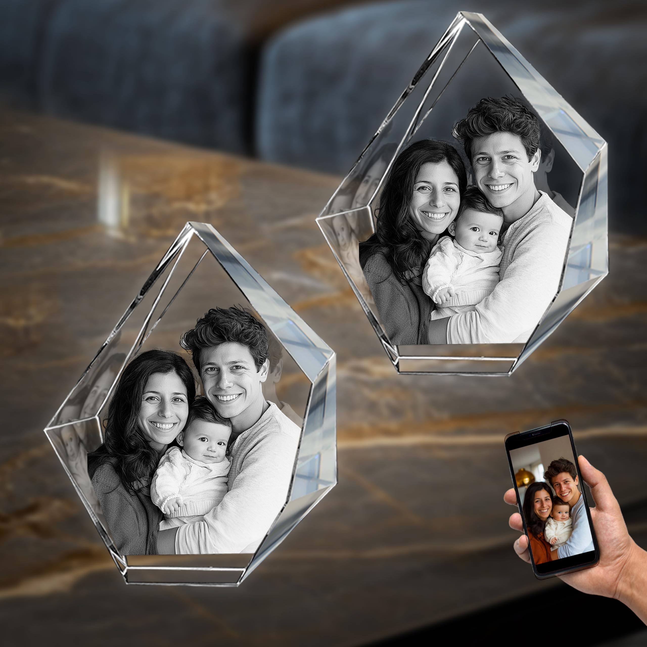 CAPTUR3D 3D Crystal Photo