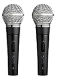 SM58S Professional Vocal Microphone w/On/Off Switch (2 Pack), XLR