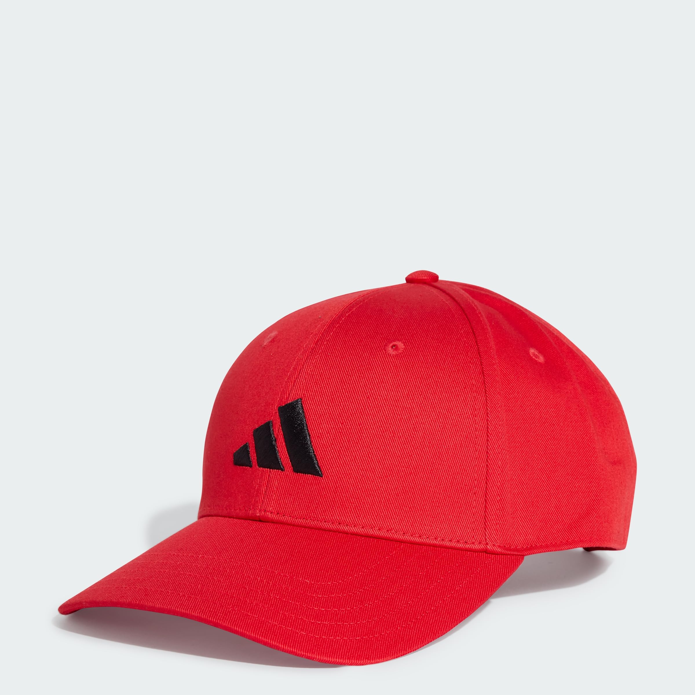 adidas Unisex Baseball Cap Cotton NEW Logo, Pure Ruby/Black, M Ansicht 5