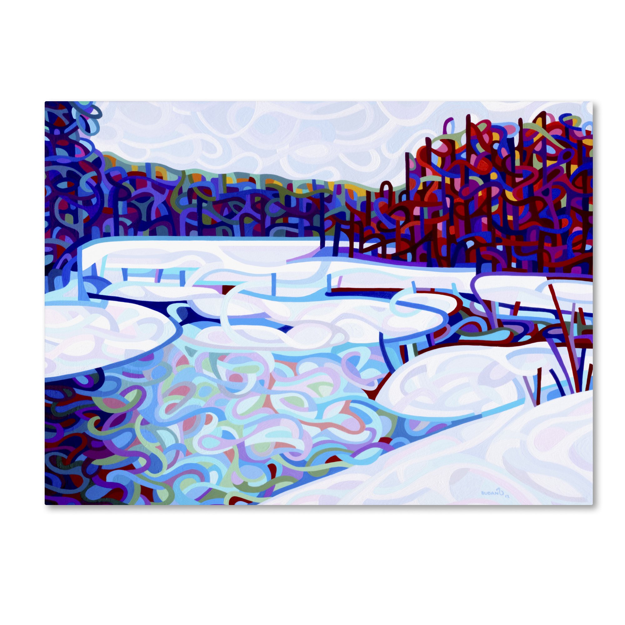 Thaw by Mandy Budan Wall Hanging, 35" x 47" Canvas Wall Art
