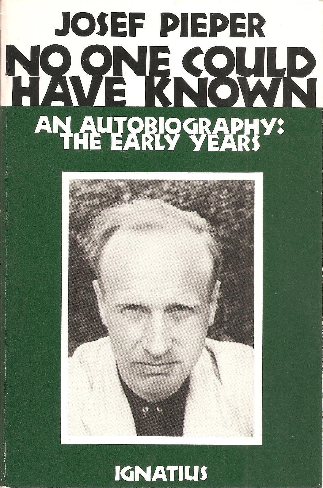 Buy No One Could Have Known: An Autobiography : The Early Years, 1904-1945 — BookShops.in