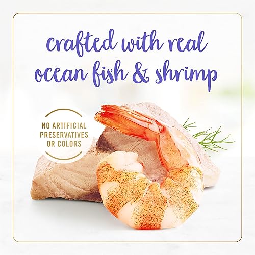 Miniatura 62 de Purina Fancy Feast Classic Pate Ocean Whitefish and Tuna Feast - Paté clásico de comida húmeda para gatos sin granos, (24) latas de 3 onzas