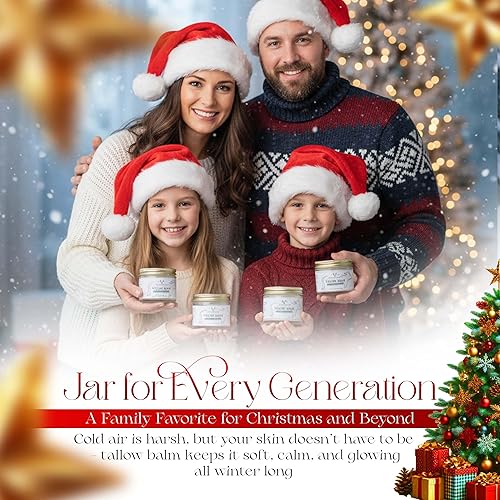 Miniatura 6 de 2.0 floz Beef Tallow for Skin Care - Grass Fed Tallow & Honey Balm Ideal for Eczema, Stretch Marks, Redness, Itching - Organic Beef Tallow for