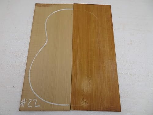 Libro de madera de cedro rojo occidental para proyectos de construcción de guitarra