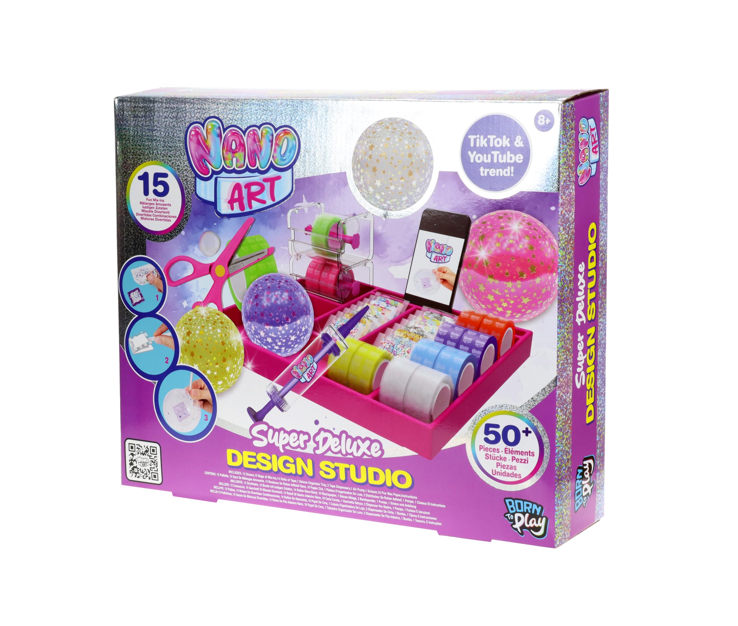 NANO ART Super Delux Design Studio, set creativo