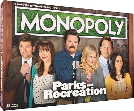 Monopoly Parks & Recreation Edition Board Game