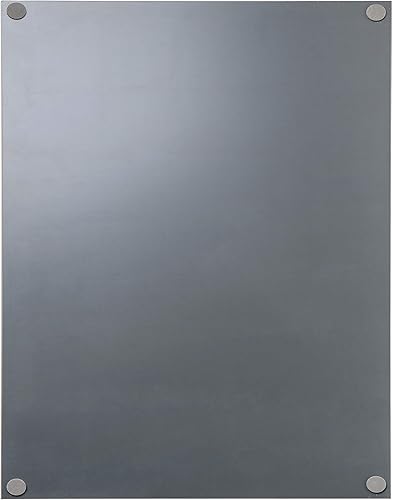 Vista 2 de Red Co. Espejo decorativo grande para colgar en la pared con borde biselado sin marco de 11 x 14 pulgadas, rectangular