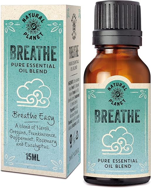 Natural Planet Breathe Essential Oil Blend 15ML with Neroli Essential Oil