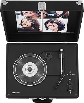 Amazon.com: Crosley CR6253C-BB Anthology Vintage 3-Speed Bluetooth