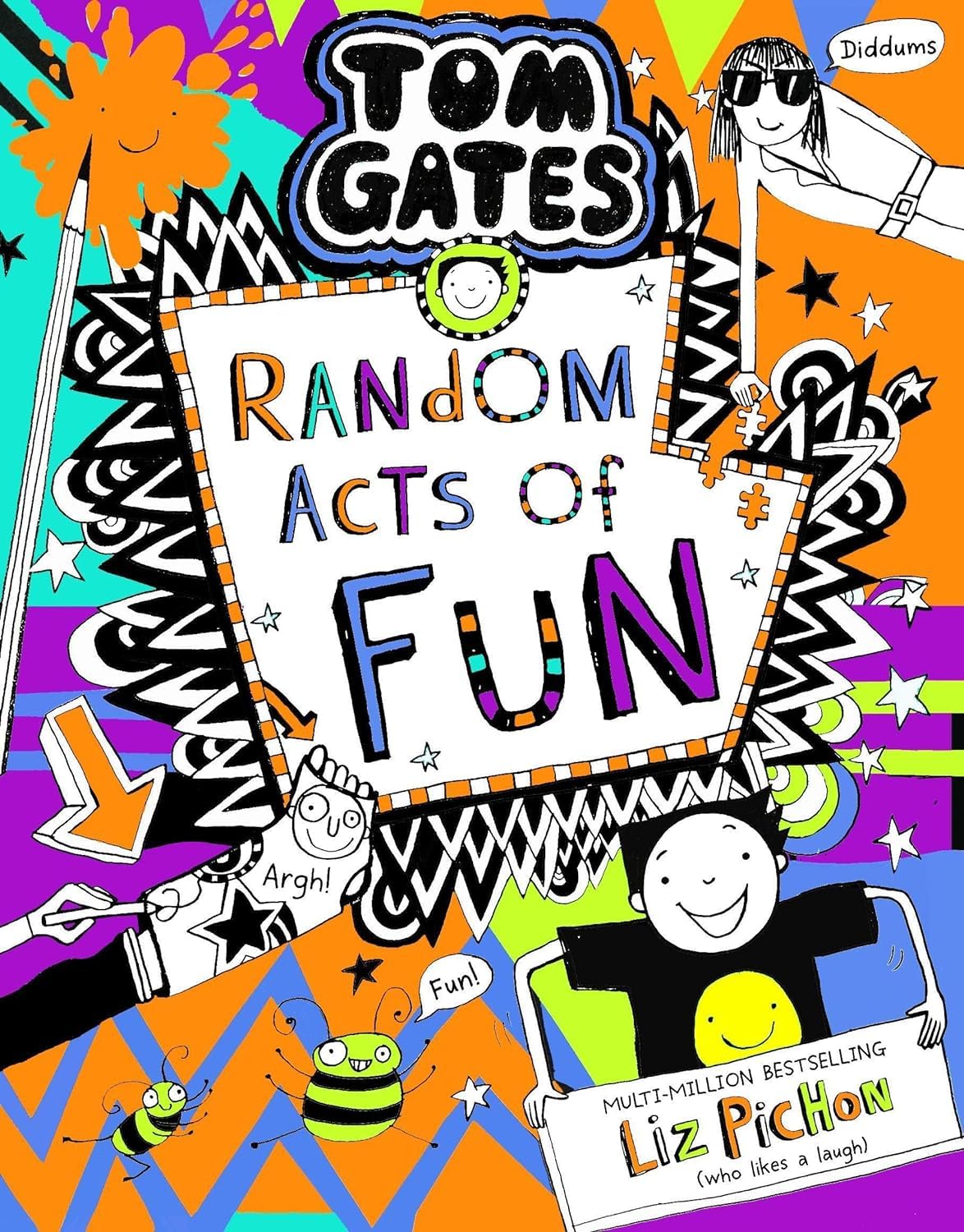 Tom Gates Series 16-20 Collection 5 Books Set By Liz Pichon (Mega Make and Do and Stories Too, Spectacular School Trip (Really.), Ten Tremendous Tales, Random Acts of Fun & Happy to Help eventually)