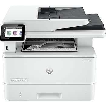 HP Laserjet Pro MFP 4102dw Laser Black and White Printer, White