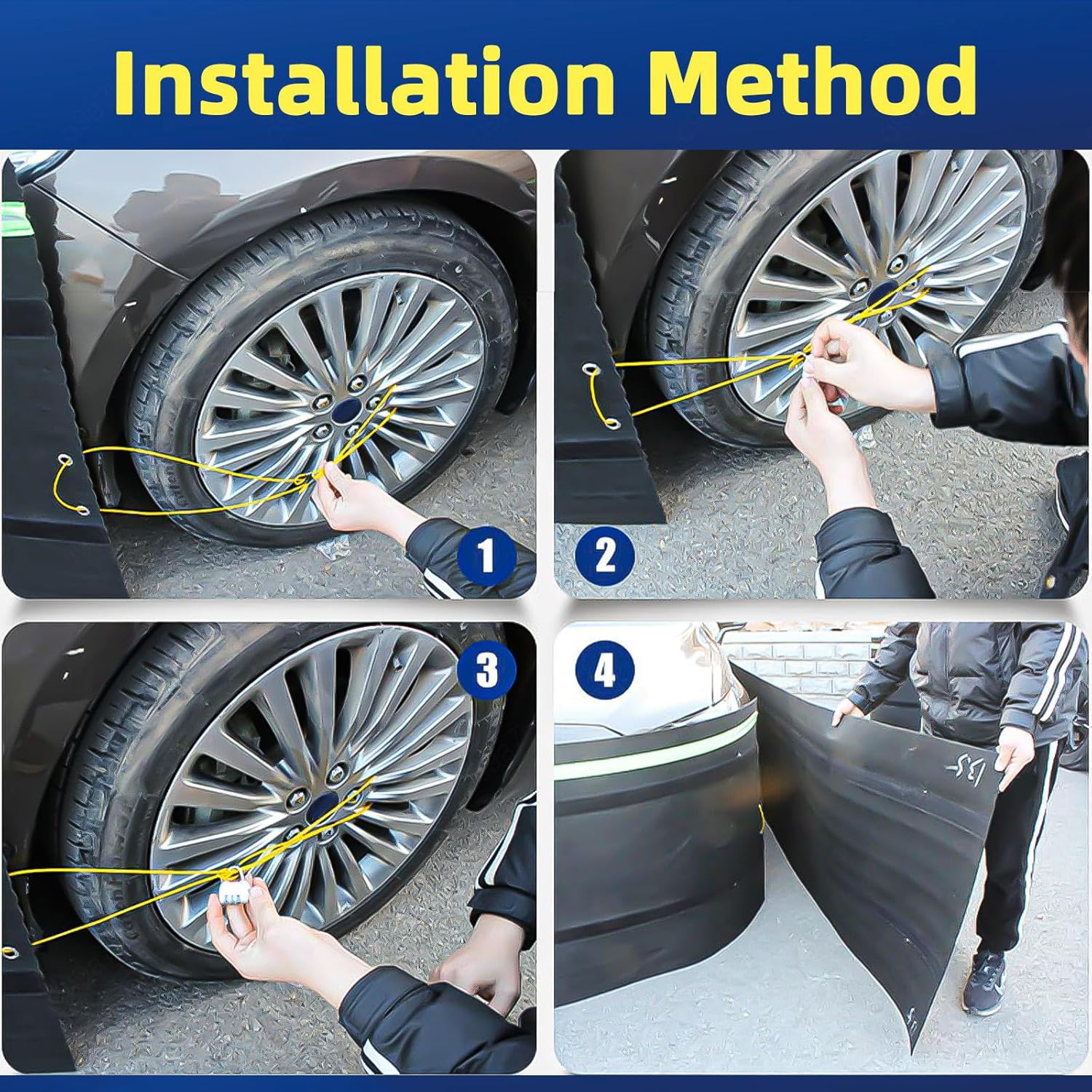 Easy Installation Camper Skirting for Winter 0.8m Tall Rv Skirting for Travel Trailer Iron Mesh at The Bottom Rv Fender Skirt,24m