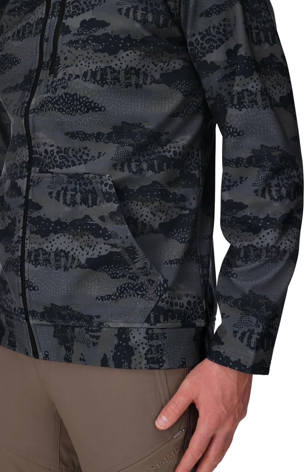 Simms M'S ROGUE HOODY SHROUD BLACK XXL - Image 5