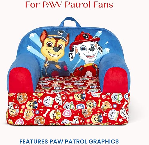 Miniatura 7 de Delta Children - Silla plegable para niños Paw Patrol Cozee Buddy - Certificado Greenguard Gold, azul