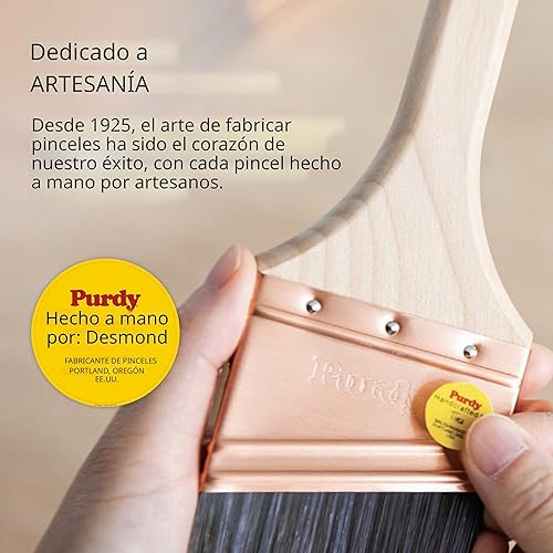 Miniatura 4 de Purdy 144152125 2.5 pulgadas Clear Cut Glide cepillo, Beige, 144152125