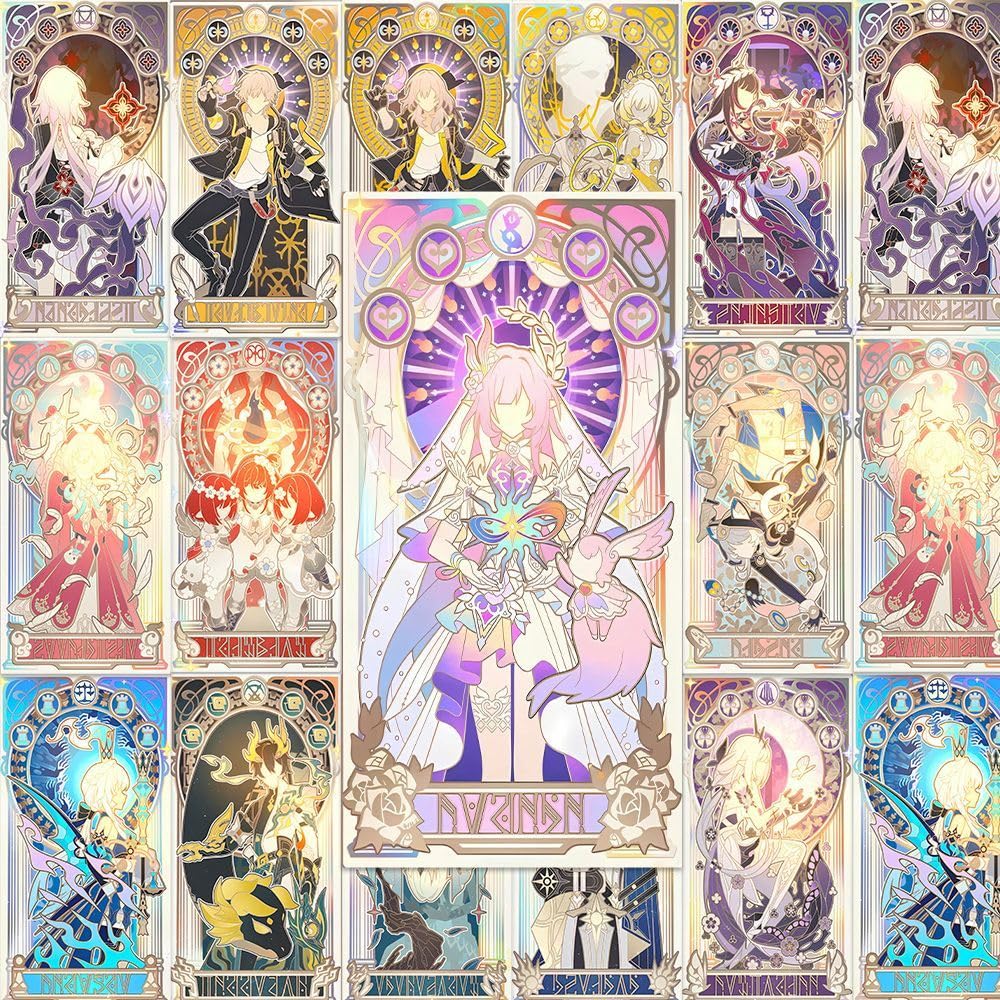 崩壊スターレイル　紡がれた物語　黄金裔　コレクションカード　キャストリス　23点 Amazon.co.jp: 崩壊：スターレイル タロットカード オンパロス 黄金裔