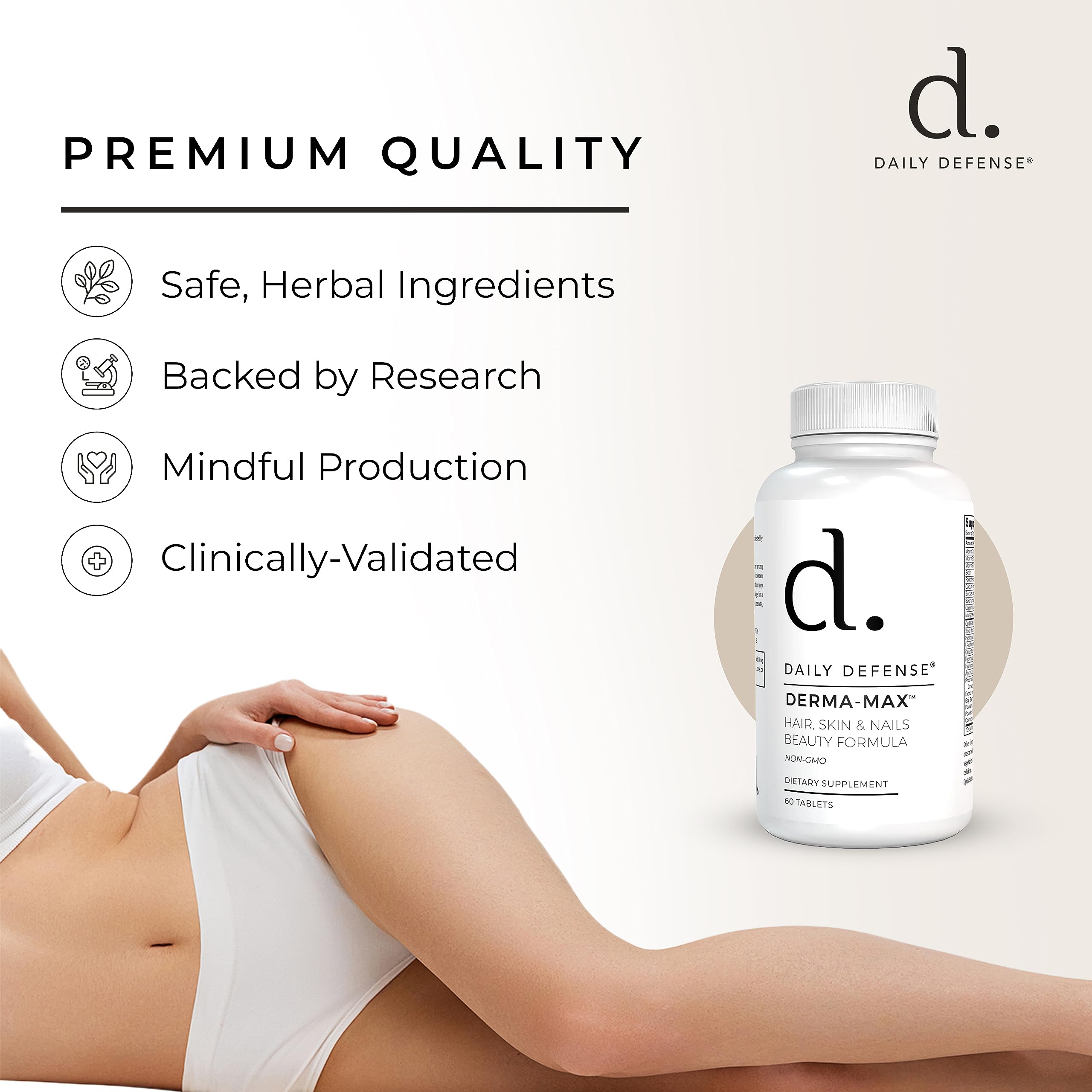 Collagen Supplements for Women - Hair Skin and Nails Vitamins with Biotin and Collagen, Calcium & More for Healthy Hair, Healthy Nails & Healthy Skin - Hair Vitamins for Men & Women — Amazon image 7