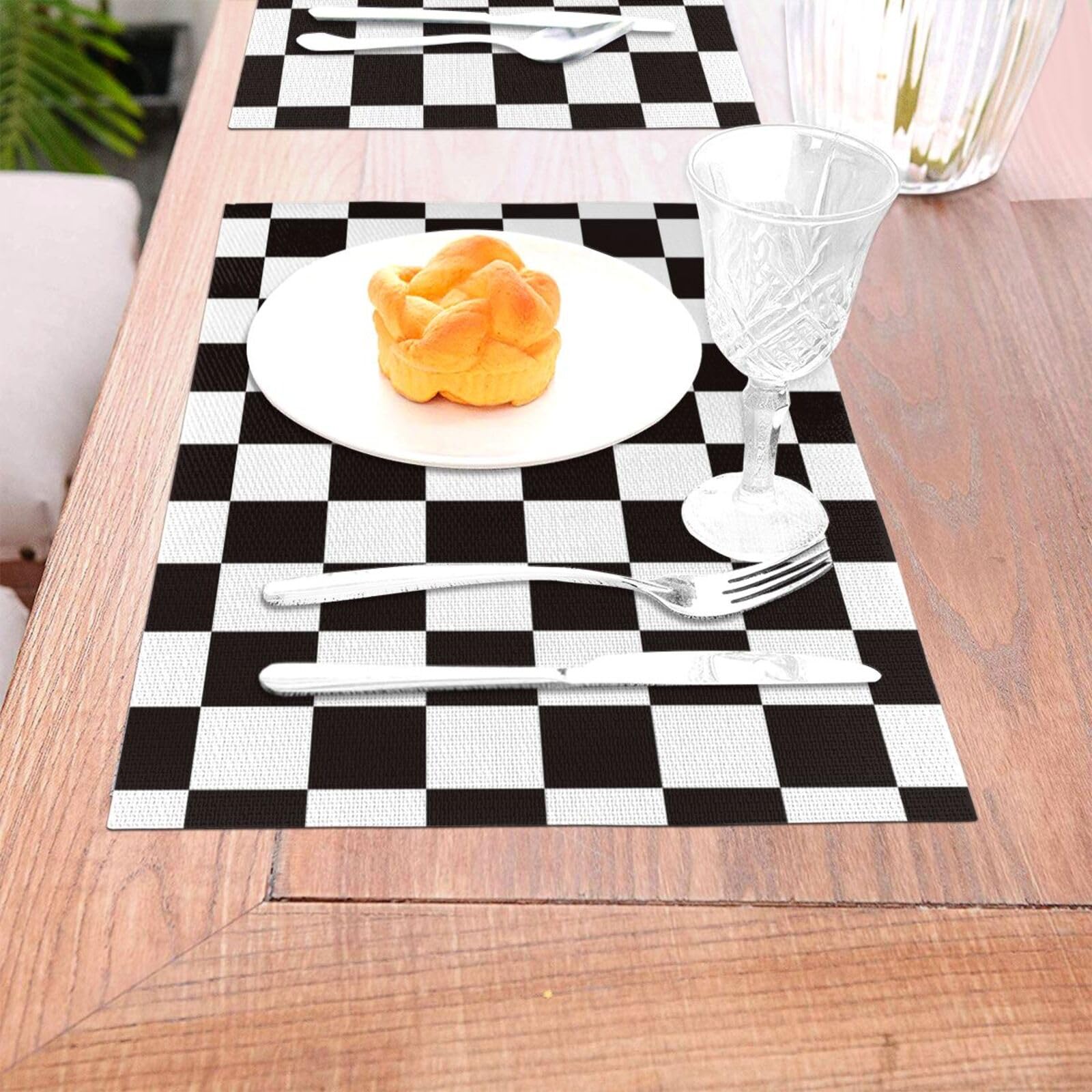 6 Bienen-Tischsets Aus Baumwoll-Leinen – Waschbar, Rutschfest & Stylisch Für Küche & Party