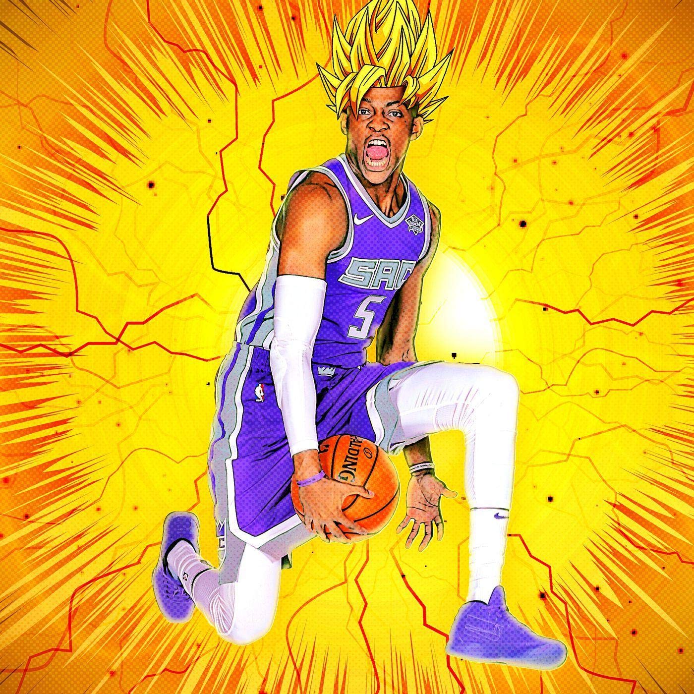 Amazon.com: De'Aaron Fox Poster Print, Basketball Player, Posters