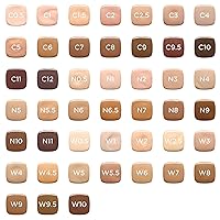 Vista 66 de L'Oreal Paris Makeup True Match Super-Blendable Liquid Foundation, Light Ivory W2, 1 Fl Oz, 1 Count C7 NUT BROWN
